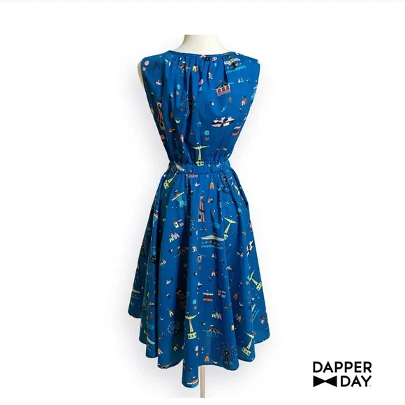Dapper Day County Fair Popover Dress - Picture 2 of 6